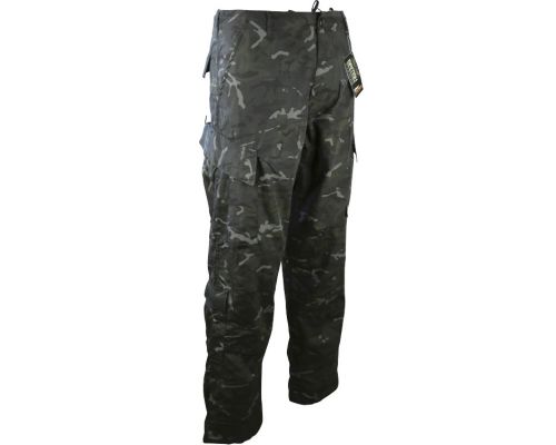 Штани тактичні KOMBAT UK ACU Trousers мультікам чорний XXL Штани тактичні KOMBAT UK ACU Trousers мультікам чорний XXL