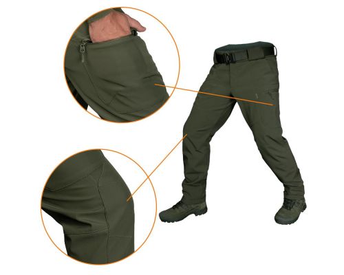 Штани SoftShell SoftShell Олива (7172), XL Штани SoftShell SoftShell Олива (7172), XL