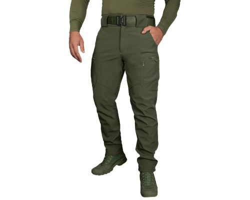 Штани SoftShell Vent Mesh Олива (7396), S Штани SoftShell Vent Mesh Олива (7396), S