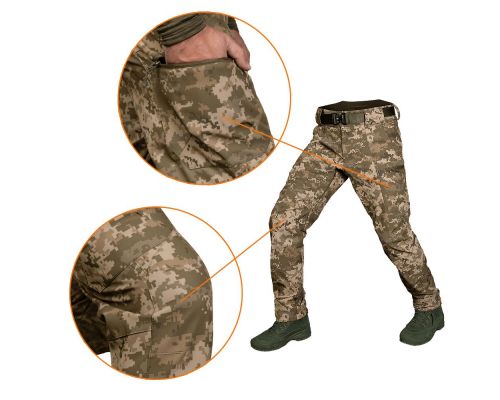 Штани SoftShell Vent Mesh Піксель (7370), S Штани SoftShell Vent Mesh Піксель (7370), S