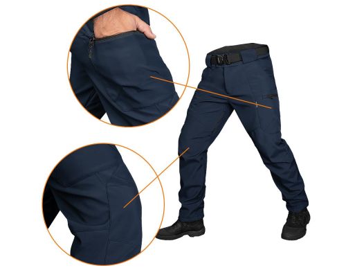 Штани SoftShell Vent Mesh Темно-сині (7398), L Штани SoftShell Vent Mesh Темно-сині (7398), L