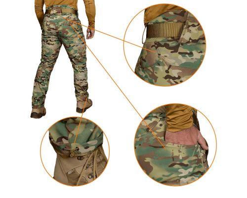 Штани SoftShell Vent Multicam (7276), XXXXL Штани SoftShell Vent Multicam (7276), XXXXL