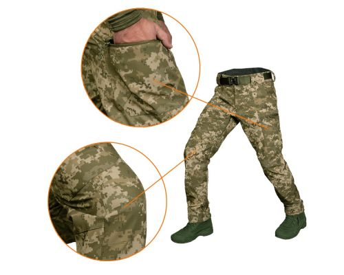 Штани SoftShell Vent Піксель (7380), XL Штани SoftShell Vent Піксель (7380), XL
