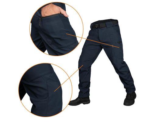 Штани SoftShell Vent Темно-Сині (7305), L Штани SoftShell Vent Темно-Сині (7305), L