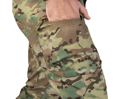 Штани тактичні CM Stalker SoftShell Multicam (7088), XL Штани тактичні CM Stalker SoftShell Multicam (7088), XL