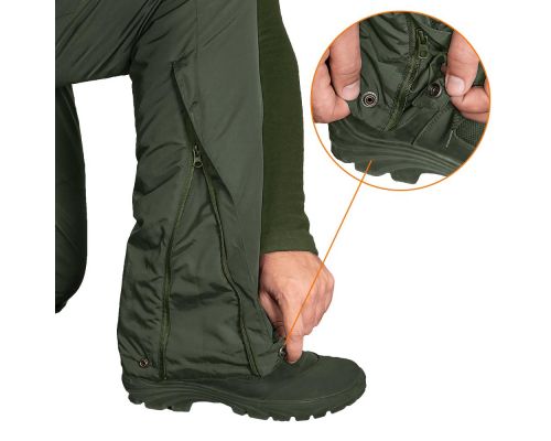 Зимние штаны Patrol Taslan Олива (7355), L