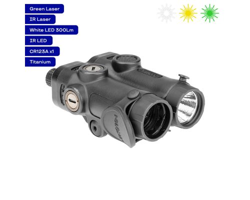 Тактичний блок HOLOSUN LE321-GR (LE321G) Green + IR / White + IR illuminator Тактичний блок HOLOSUN LE321-GR (LE321G) Green + IR / White + IR illuminator