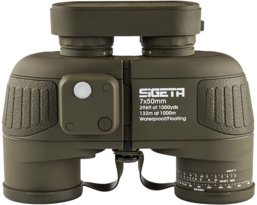 Бинокль Sigeta Admiral 7x50 Военный плавающий/компас/целеуказание Бинокль Sigeta Admiral 7x50 Военный плавающий/компас/целеуказание
