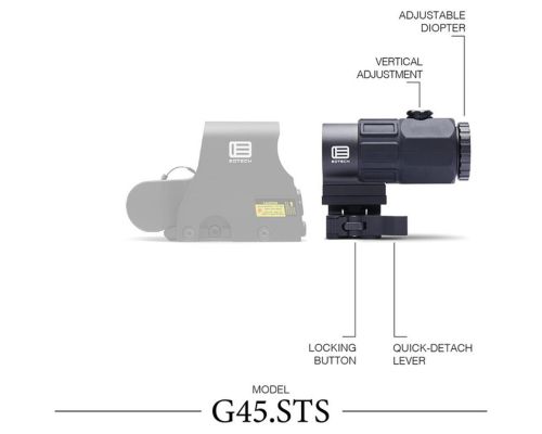 Збільшувач EOTech G45 Blk 5х (G45.STS)