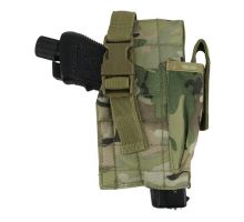 Кобура під пістолет KOMBAT UK Molle Gun Holster with Mag Pouch мультикам