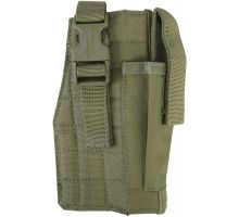 Кобура под пистолет KOMBAT UK Molle Gun Holster with Mag Pouch койот