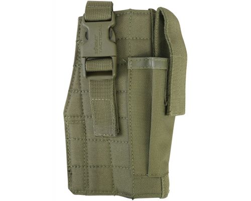Кобура под пистолет KOMBAT UK Molle Gun Holster with Mag Pouch койот Кобура под пистолет KOMBAT UK Molle Gun Holster with Mag Pouch койот