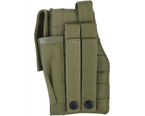 Кобура под пистолет KOMBAT UK Molle Gun Holster with Mag Pouch койот Кобура под пистолет KOMBAT UK Molle Gun Holster with Mag Pouch койот