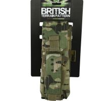 Підсумок для АК і пістолетного магазину KOMBAT UK Single Mag Pouch with PISTOL Mag мультикам