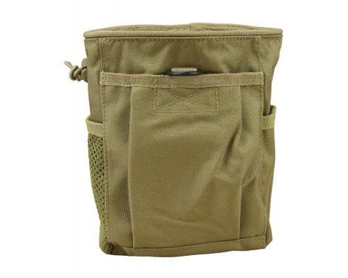 Подсумок для отработанных магазинов KOMBAT UK Large Dump Pouch койот Подсумок для отработанных магазинов KOMBAT UK Large Dump Pouch койот