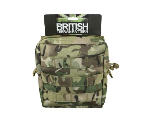 Подсумок KOMBAT UK Medium Molle Utility Pouch мультикам Подсумок KOMBAT UK Medium Molle Utility Pouch мультикам