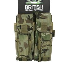 Подсумок под магазины АК KOMBAT UK Double Mag Pouch with PISTOL Mag