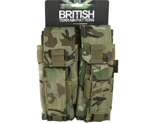 Подсумок под магазины АК KOMBAT UK Double Mag Pouch with PISTOL Mag