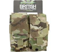 Подсумок под магазины АК KOMBAT UK Double Original Style Mag Pouch мультикам