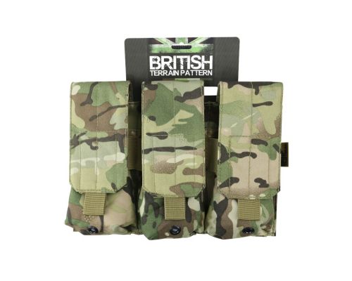 Подсумок под магазины АК KOMBAT UK Triple ORIGINAL Style Mag Pouch Подсумок под магазины АК KOMBAT UK Triple ORIGINAL Style Mag Pouch