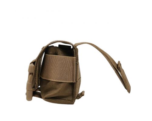 Тактический подсумок под 1 гранату KIBORG GU Single Mag Pouch Coyote Тактический подсумок под 1 гранату KIBORG GU Single Mag Pouch Coyote