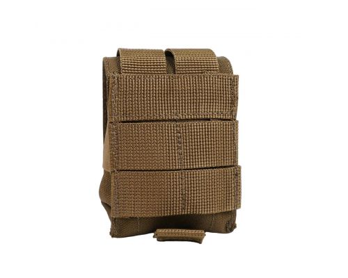 Тактический подсумок под 1 гранату KIBORG GU Single Mag Pouch Coyote Тактический подсумок под 1 гранату KIBORG GU Single Mag Pouch Coyote