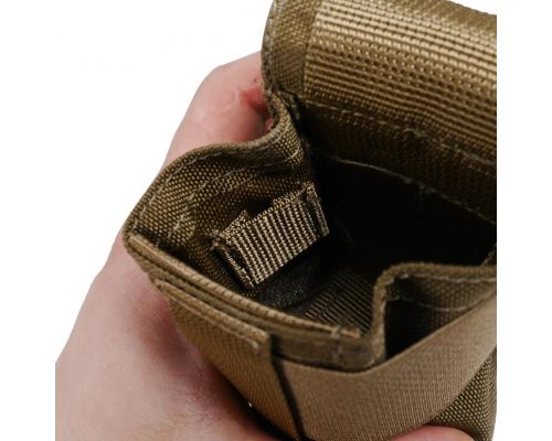 Тактический подсумок под 1 гранату KIBORG GU Single Mag Pouch Coyote Тактический подсумок под 1 гранату KIBORG GU Single Mag Pouch Coyote