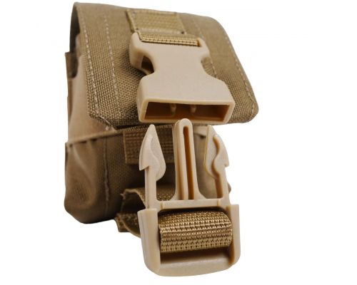 Тактический подсумок под 1 гранату KIBORG GU Single Mag Pouch Coyote Тактический подсумок под 1 гранату KIBORG GU Single Mag Pouch Coyote
