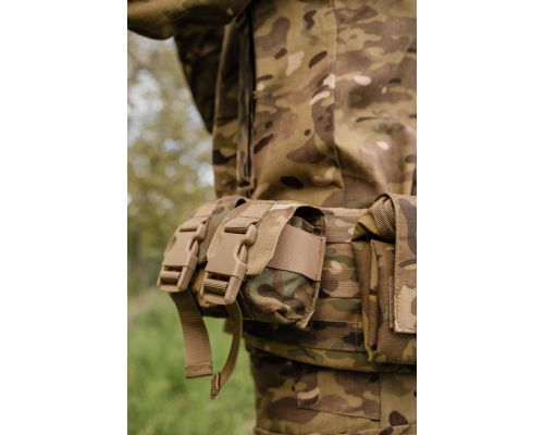Тактический подсумок под 1 гранату KIBORG GU Single Mag Pouch Multicam Тактический подсумок под 1 гранату KIBORG GU Single Mag Pouch Multicam