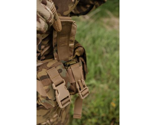 Тактический подсумок под 1 гранату KIBORG GU Single Mag Pouch Multicam Тактический подсумок под 1 гранату KIBORG GU Single Mag Pouch Multicam
