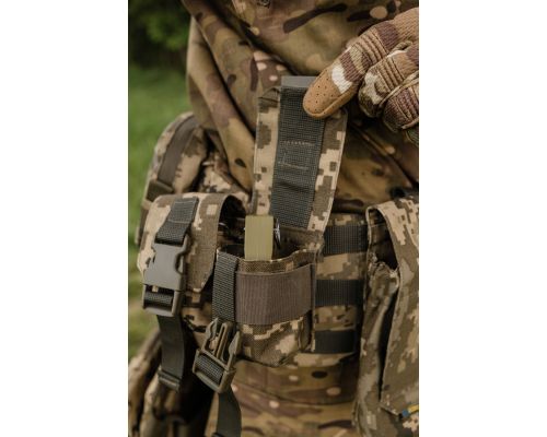 Тактический подсумок под 1 гранату KIBORG GU Single Mag Pouch Pixel Тактический подсумок под 1 гранату KIBORG GU Single Mag Pouch Pixel