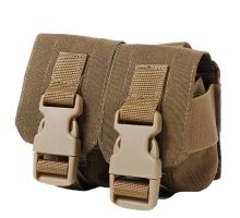 Тактический подсумок под 2 гранаты KIBORG GU Double Mag Pouch Coyote