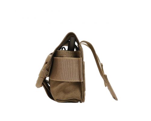 Тактический подсумок под 2 гранаты KIBORG GU Double Mag Pouch Coyote Тактический подсумок под 2 гранаты KIBORG GU Double Mag Pouch Coyote