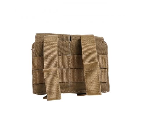 Тактический подсумок под 2 гранаты KIBORG GU Double Mag Pouch Coyote Тактический подсумок под 2 гранаты KIBORG GU Double Mag Pouch Coyote