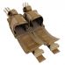 Тактический подсумок под 2 гранаты KIBORG GU Double Mag Pouch Coyote