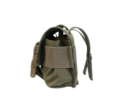 Тактичний підсумок під 2 гранати KIBORG GU Double Mag Pouch Khaki Тактичний підсумок під 2 гранати KIBORG GU Double Mag Pouch Khaki