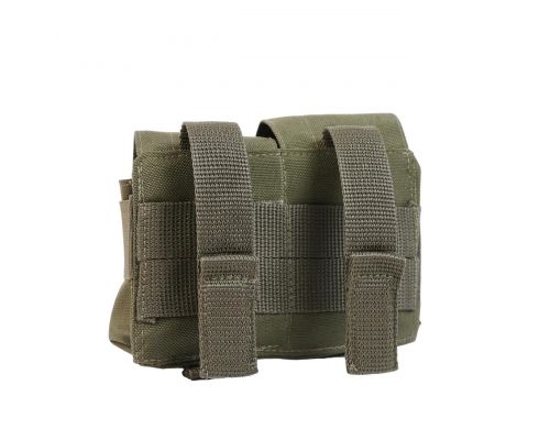 Тактичний підсумок під 2 гранати KIBORG GU Double Mag Pouch Khaki Тактичний підсумок під 2 гранати KIBORG GU Double Mag Pouch Khaki