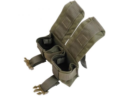 Тактичний підсумок під 2 гранати KIBORG GU Double Mag Pouch Khaki Тактичний підсумок під 2 гранати KIBORG GU Double Mag Pouch Khaki