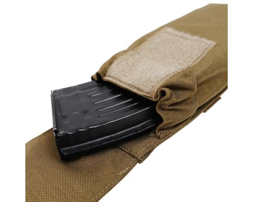 Тактический подсумок под 2 магазина KIBORG GU Double Mag Pouch Coyote Тактический подсумок под 2 магазина KIBORG GU Double Mag Pouch Coyote