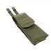 Тактичний підсумок під 2 магазина KIBORG GU Double Mag Pouch Khaki