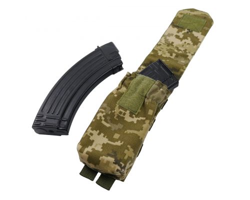 Тактический подсумок под 2 магазина KIBORG GU Double Mag Pouch Pixel Тактический подсумок под 2 магазина KIBORG GU Double Mag Pouch Pixel