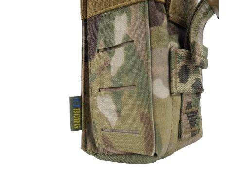 Тактический подсумок под 2 магазина Kiborg Military Multicam Тактический подсумок под 2 магазина Kiborg Military Multicam