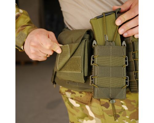 Тактичний підсумок під скидання KIBORG GU Mag Reset Pouch Khaki Тактичний підсумок під скидання KIBORG GU Mag Reset Pouch Khaki
