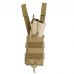 Жорсткий посилений тактичний підсумок KIBORG GU Single Mag Pouch Coyote
