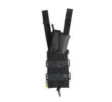 Жесткий усиленный тактический подсумок KIBORG GU Single Mag Pouch Dark Multicam