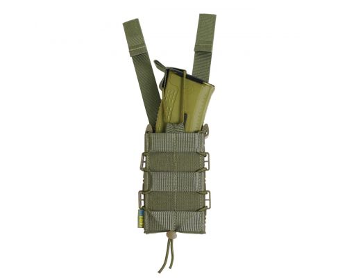 Жесткий усиленный тактический подсумок KIBORG GU Single Mag Pouch Khaki Жесткий усиленный тактический подсумок KIBORG GU Single Mag Pouch Khaki