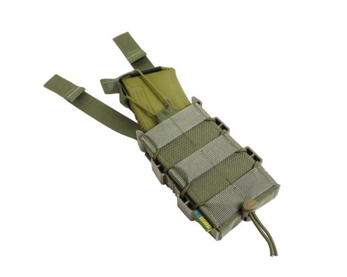 Жесткий усиленный тактический подсумок KIBORG GU Single Mag Pouch Khaki Жесткий усиленный тактический подсумок KIBORG GU Single Mag Pouch Khaki