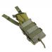 Жесткий усиленный тактический подсумок KIBORG GU Single Mag Pouch Khaki