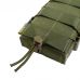 Жесткий усиленный тактический подсумок KIBORG GU Single Mag Pouch Khaki