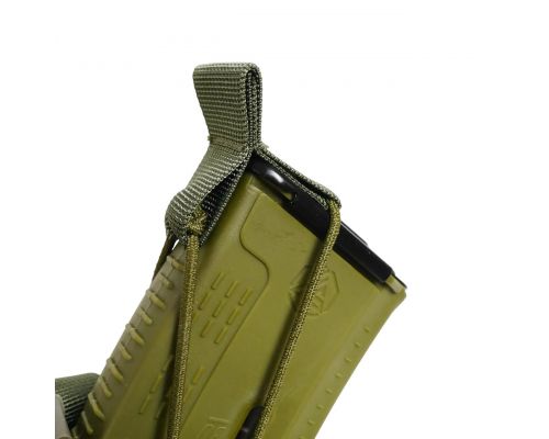 Жесткий усиленный тактический подсумок KIBORG GU Single Mag Pouch Khaki Жесткий усиленный тактический подсумок KIBORG GU Single Mag Pouch Khaki